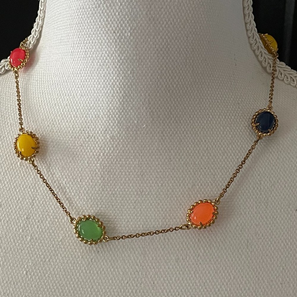 Kate Spade Multicolored Stone Necklace